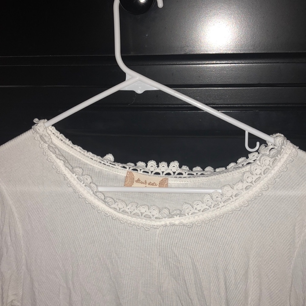 Altar’d State White Long-Sleeve Sweater